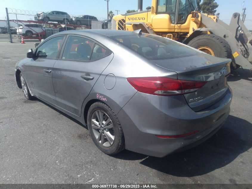 2018 HYUNDAI ELANTRA SEL - 5NPD84LF3JH293057
