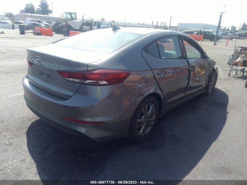 2018 HYUNDAI ELANTRA SEL - 5NPD84LF3JH293057