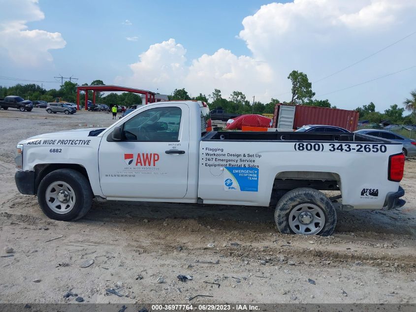 2016 CHEVROLET SILVERADO 1500 WORK TRUCK - 1GCNCNEHXGZ200124