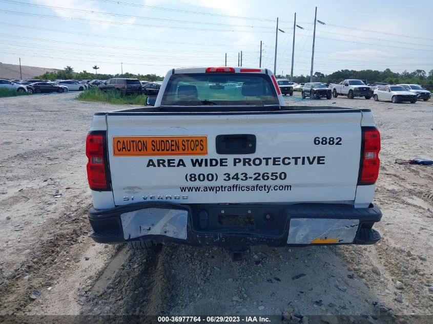 2016 CHEVROLET SILVERADO 1500 WORK TRUCK - 1GCNCNEHXGZ200124