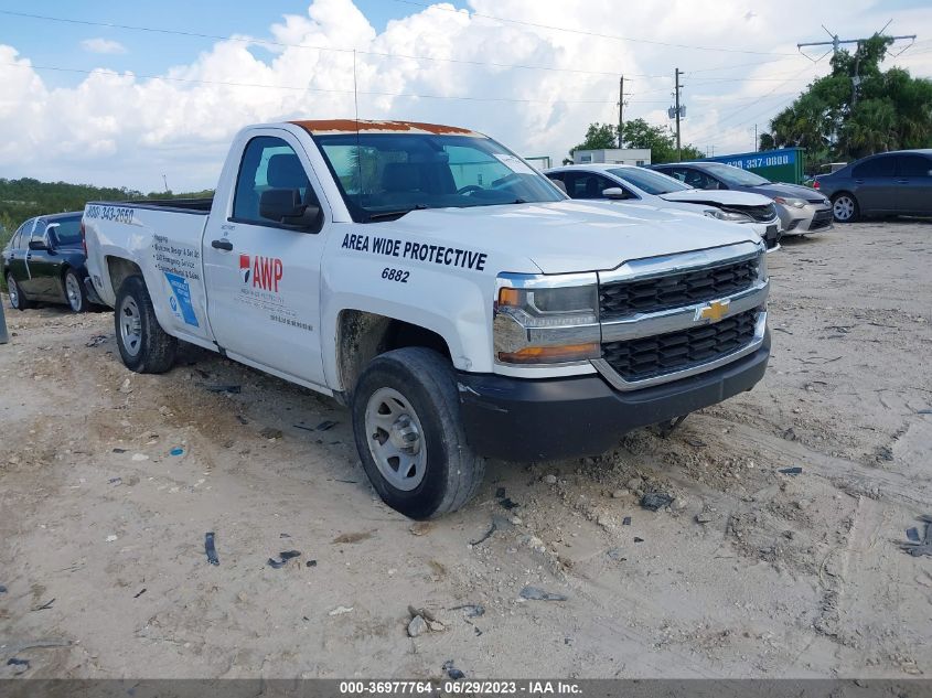 2016 CHEVROLET SILVERADO 1500 WORK TRUCK - 1GCNCNEHXGZ200124