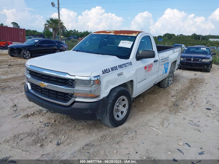 2016 CHEVROLET SILVERADO 1500 WORK TRUCK - 1GCNCNEHXGZ200124