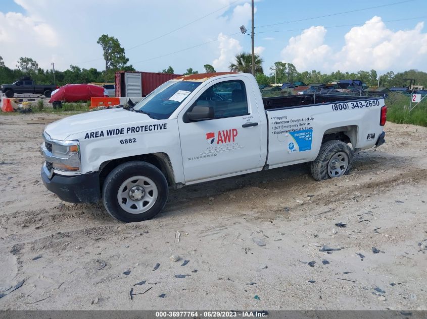 2016 CHEVROLET SILVERADO 1500 WORK TRUCK - 1GCNCNEHXGZ200124