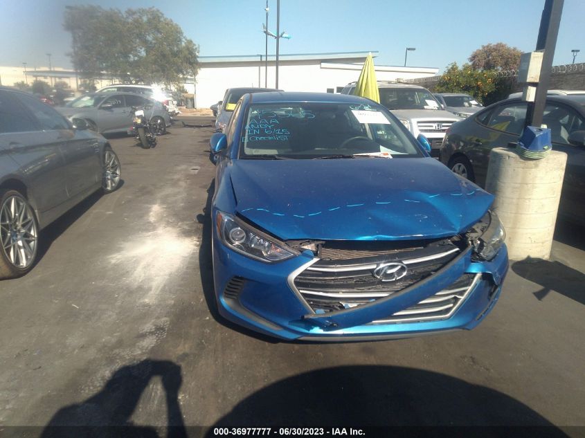 2018 HYUNDAI ELANTRA SE - 5NPD74LF7JH259531