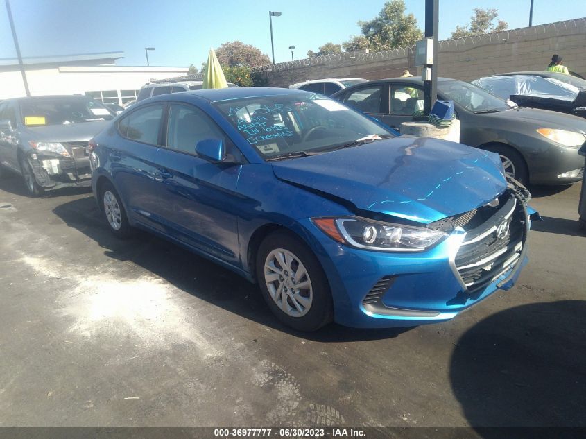 2018 HYUNDAI ELANTRA SE - 5NPD74LF7JH259531