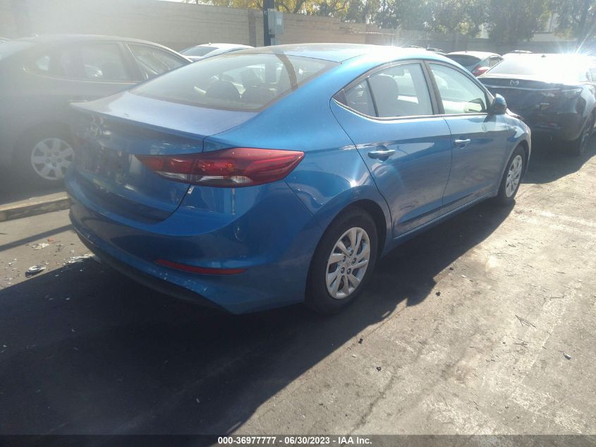 2018 HYUNDAI ELANTRA SE - 5NPD74LF7JH259531