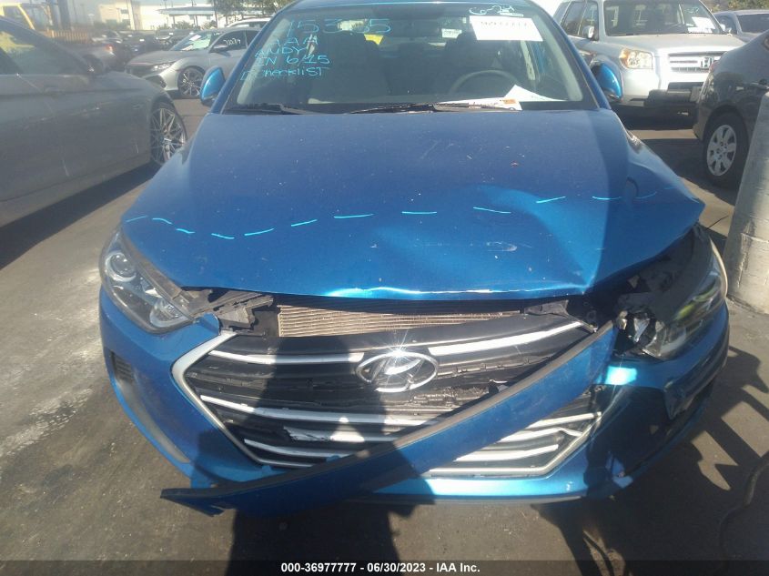 2018 HYUNDAI ELANTRA SE - 5NPD74LF7JH259531