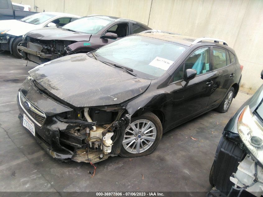 2017 SUBARU IMPREZA PREMIUM - 4S3GTAB63H3730699