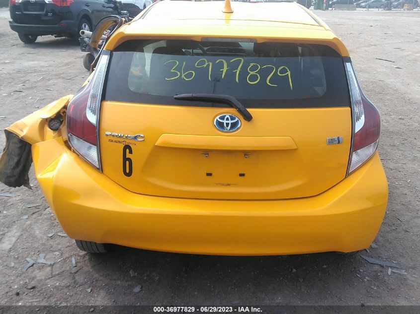 2016 TOYOTA PRIUS C ONE/TWO/THREE/FOUR - JTDKDTB30G1132587
