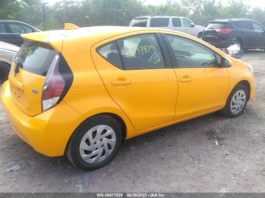 2016 TOYOTA PRIUS C ONE/TWO/THREE/FOUR - JTDKDTB30G1132587