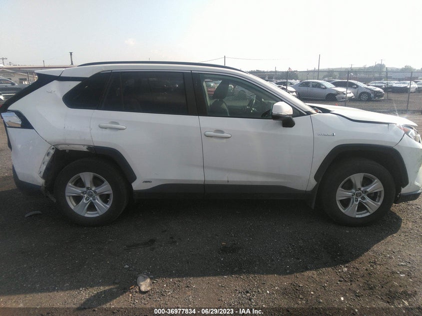 VIN JTMRWRFV4KD034810 2019 TOYOTA RAV4 HYBRID XLE