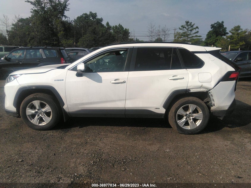 VIN JTMRWRFV4KD034810 2019 TOYOTA RAV4 HYBRID XLE
