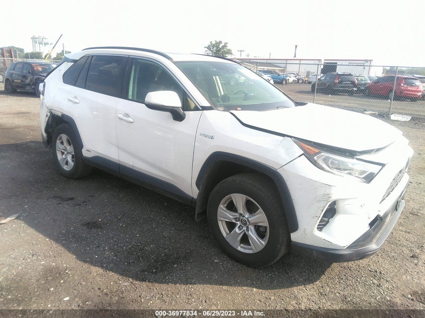 VIN JTMRWRFV4KD034810 2019 TOYOTA RAV4 HYBRID XLE