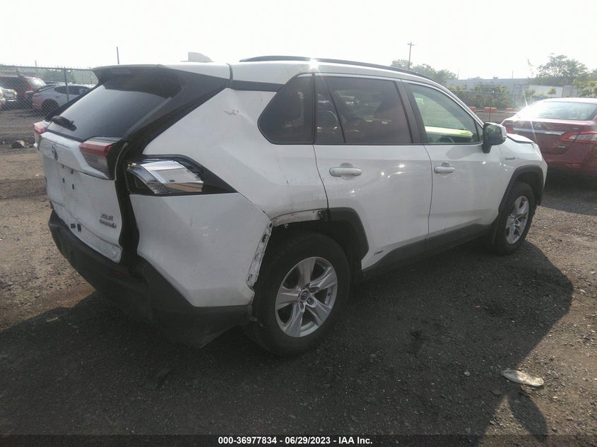 VIN JTMRWRFV4KD034810 2019 TOYOTA RAV4 HYBRID XLE