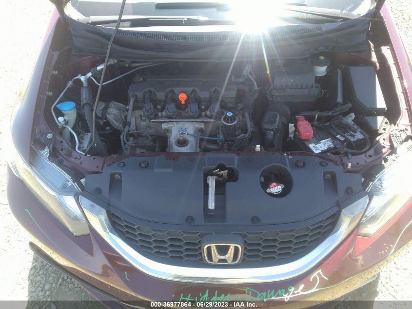 2013 HONDA CIVIC SDN LX - 19XFB2F52DE266393