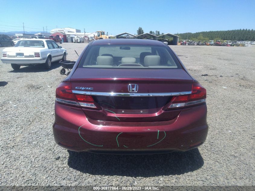 2013 HONDA CIVIC SDN LX - 19XFB2F52DE266393