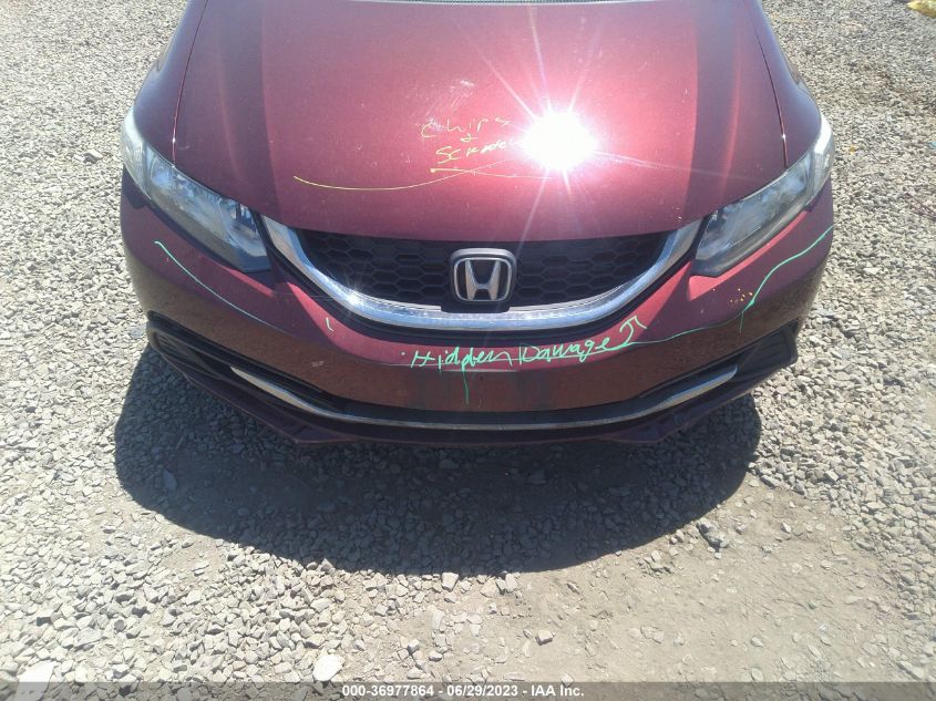 2013 HONDA CIVIC SDN LX - 19XFB2F52DE266393
