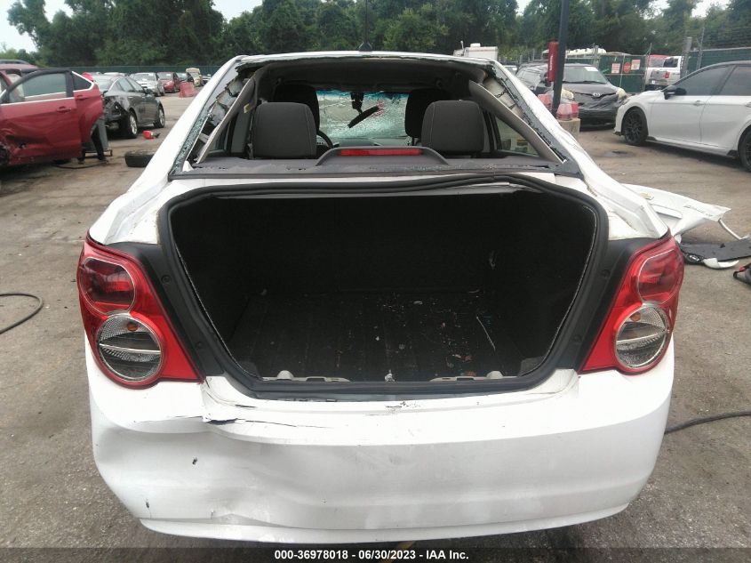 2014 CHEVROLET SONIC LT - 1G1JC5SG1E4238693