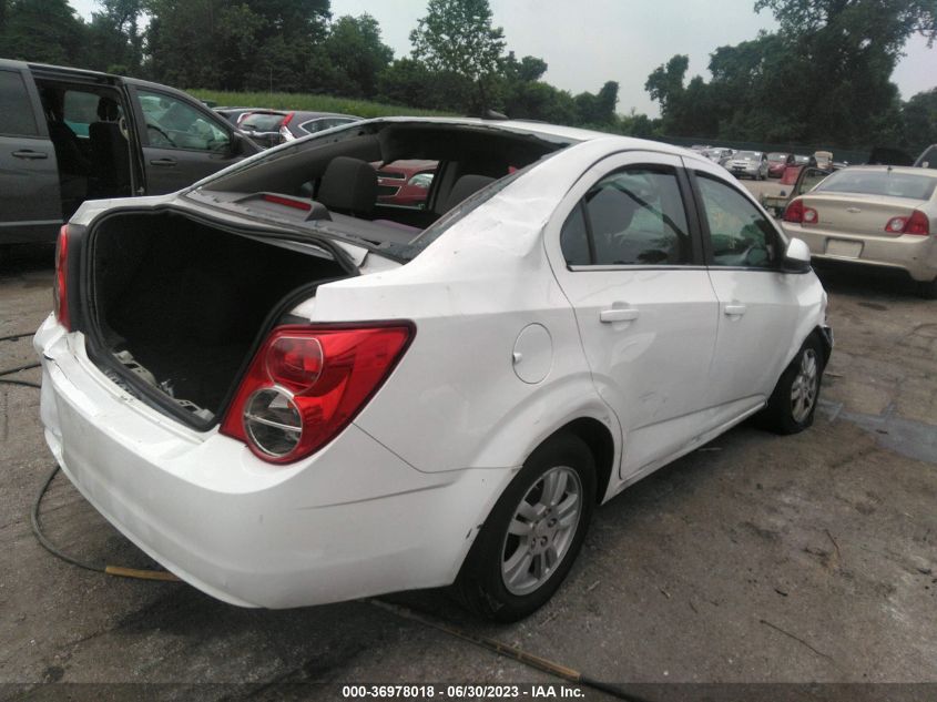 2014 CHEVROLET SONIC LT - 1G1JC5SG1E4238693