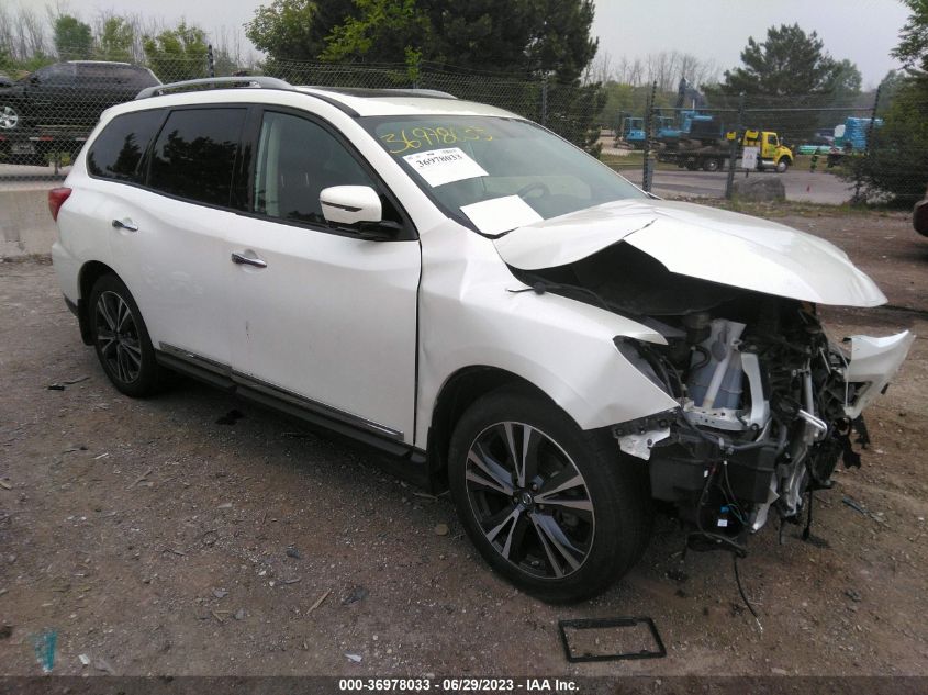 2018 NISSAN PATHFINDER PLATINUM - 5N1DR2MM9JC619966