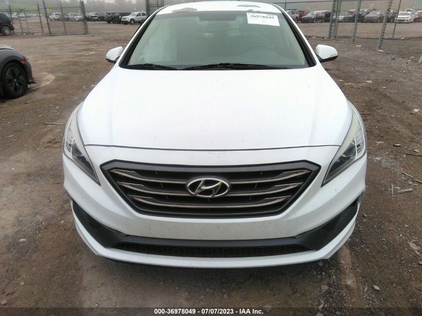 2016 HYUNDAI SONATA 2.4L SPORT - 5NPE34AFXGH346948