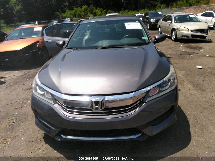 2016 HONDA ACCORD SEDAN LX - 1HGCR2F31GA183608