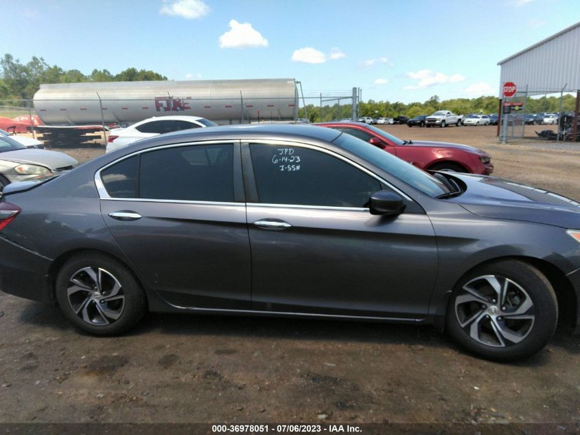 2016 HONDA ACCORD SEDAN LX - 1HGCR2F31GA183608