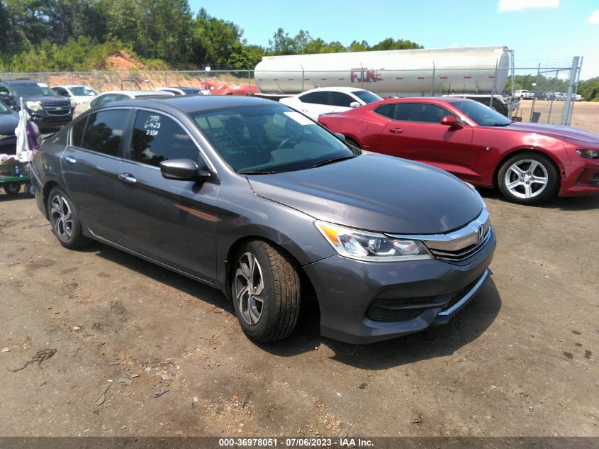 2016 HONDA ACCORD SEDAN LX - 1HGCR2F31GA183608