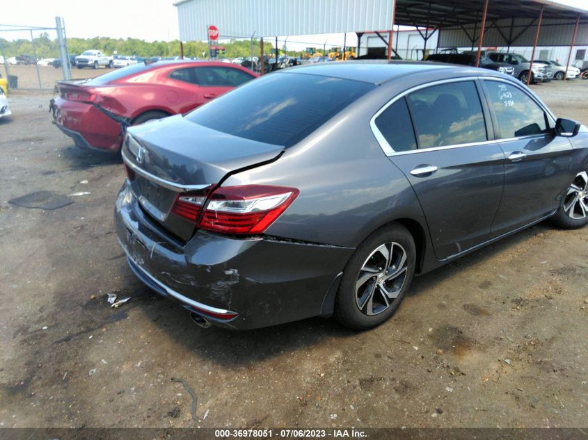 2016 HONDA ACCORD SEDAN LX - 1HGCR2F31GA183608