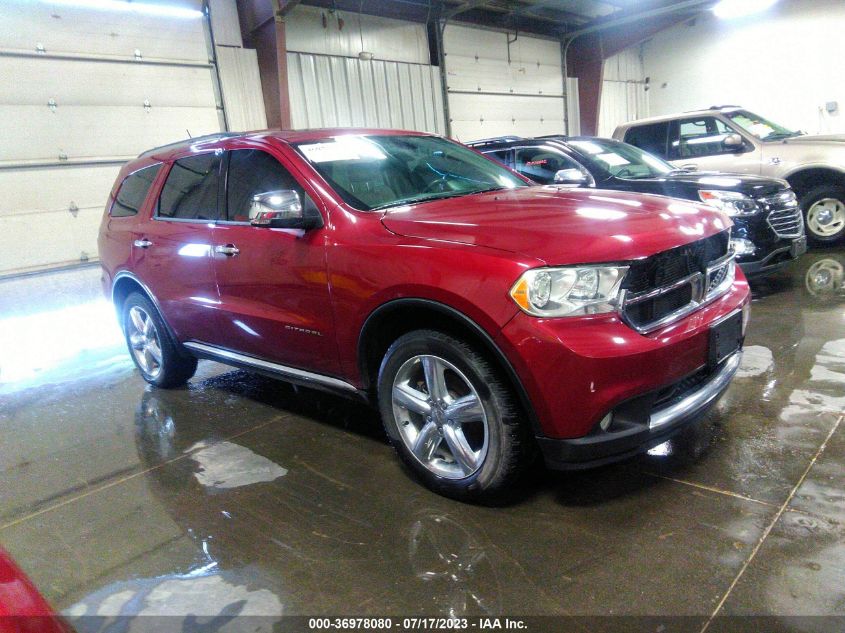 2013 DODGE DURANGO CITADEL - 1C4SDJET6DC669089
