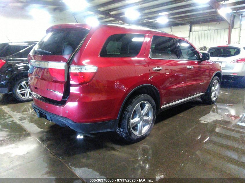 2013 DODGE DURANGO CITADEL - 1C4SDJET6DC669089