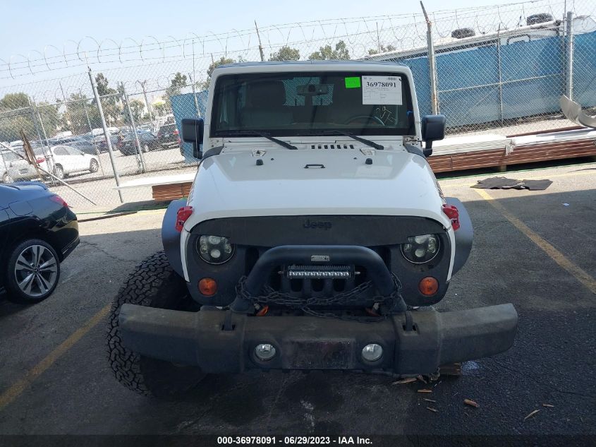 2013 JEEP WRANGLER UNLIMITED SPORT - 1C4BJWDG7DL691063