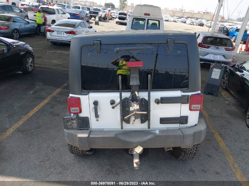 2013 JEEP WRANGLER UNLIMITED SPORT - 1C4BJWDG7DL691063