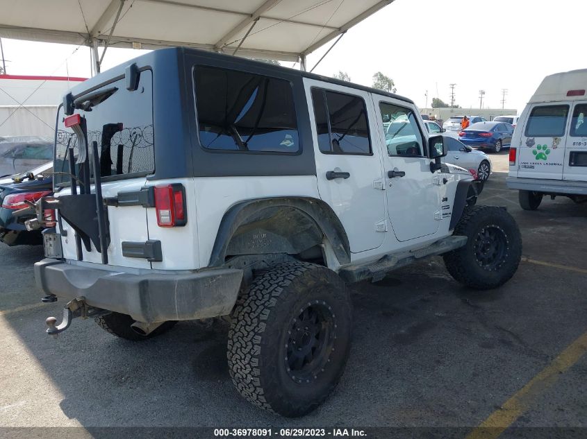 2013 JEEP WRANGLER UNLIMITED SPORT - 1C4BJWDG7DL691063