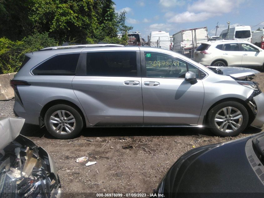 2022 TOYOTA SIENNA LIMITED - 5TDZSKFC9NS048888