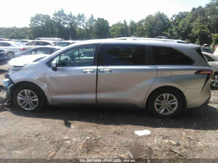 2022 TOYOTA SIENNA LIMITED - 5TDZSKFC9NS048888