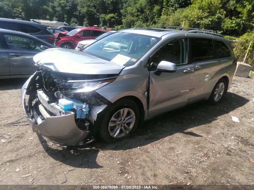 2022 TOYOTA SIENNA LIMITED - 5TDZSKFC9NS048888