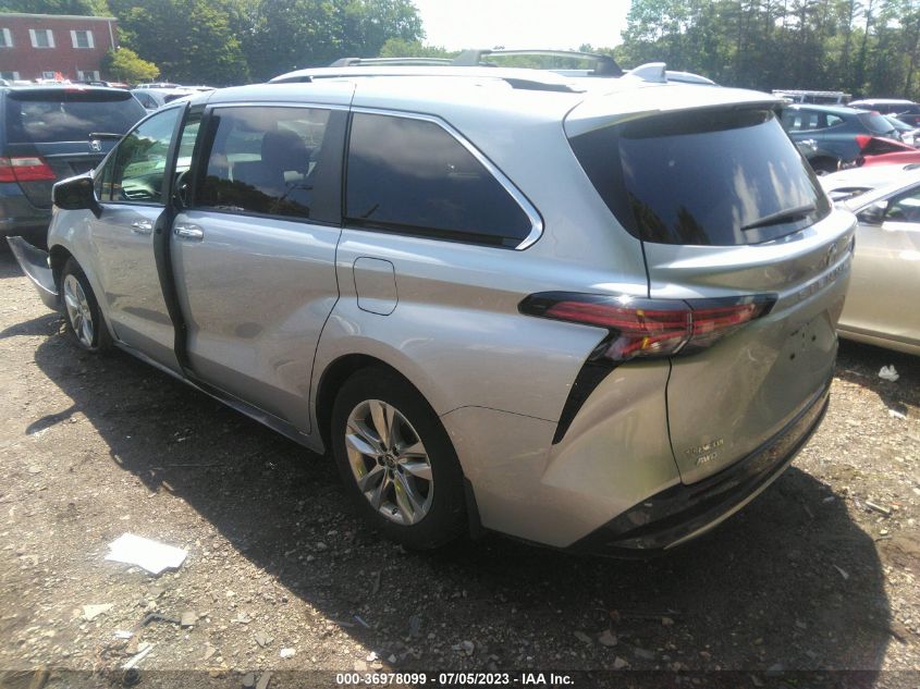 2022 TOYOTA SIENNA LIMITED - 5TDZSKFC9NS048888