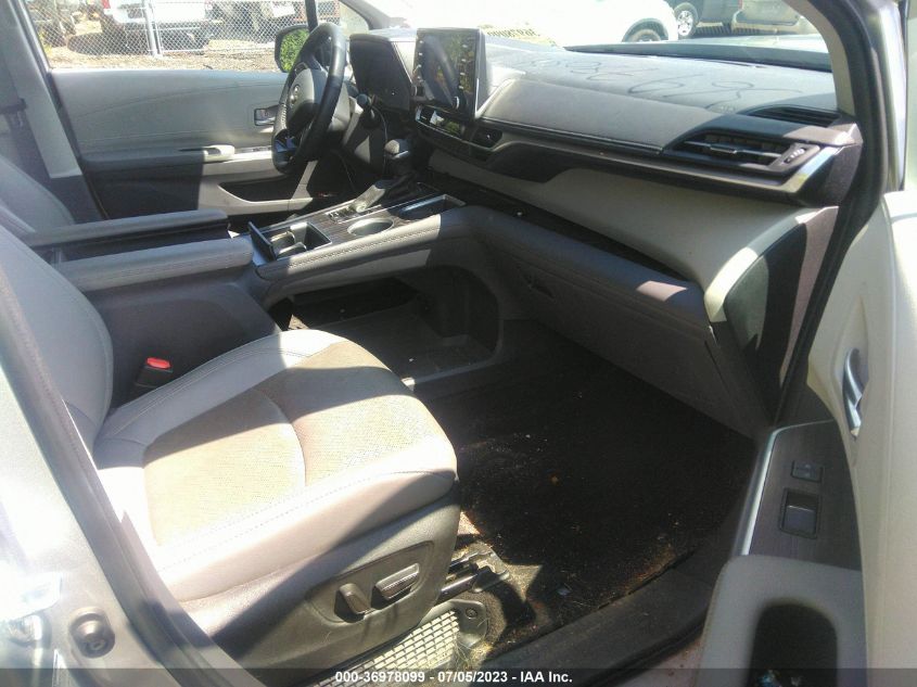 2022 TOYOTA SIENNA LIMITED - 5TDZSKFC9NS048888