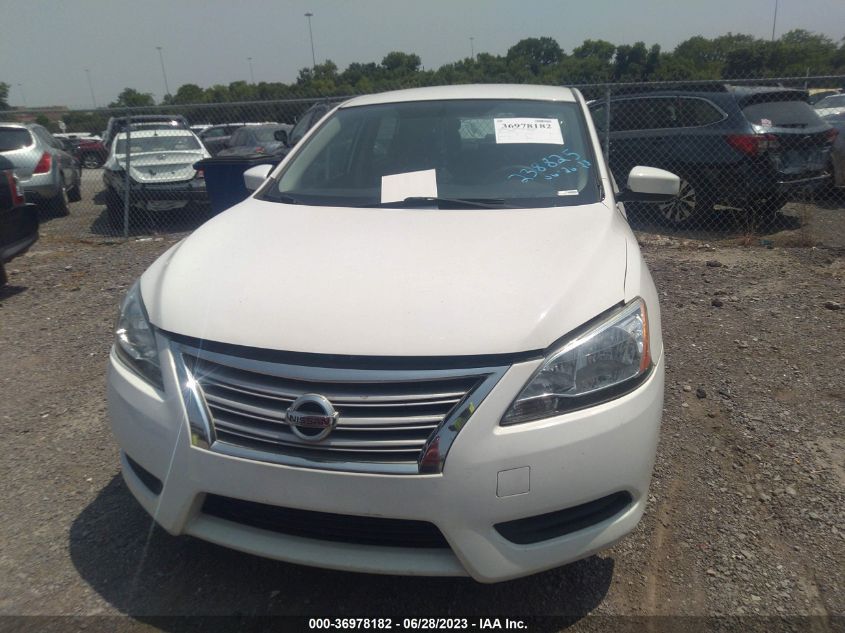 2015 NISSAN SENTRA SR/SL/S/SV/FE+ S - 3N1AB7AP2FY238825