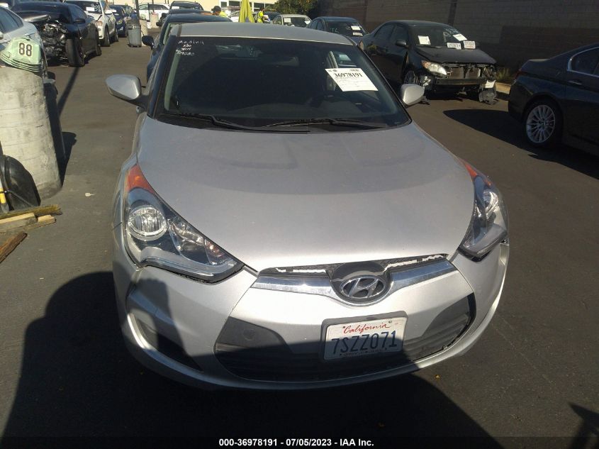 2016 HYUNDAI VELOSTER - KMHTC6AD1GU288165