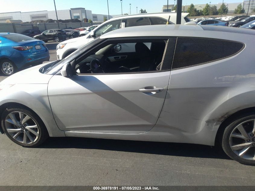 2016 HYUNDAI VELOSTER - KMHTC6AD1GU288165