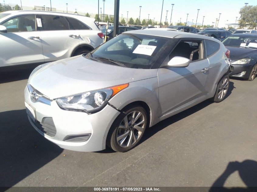2016 HYUNDAI VELOSTER - KMHTC6AD1GU288165