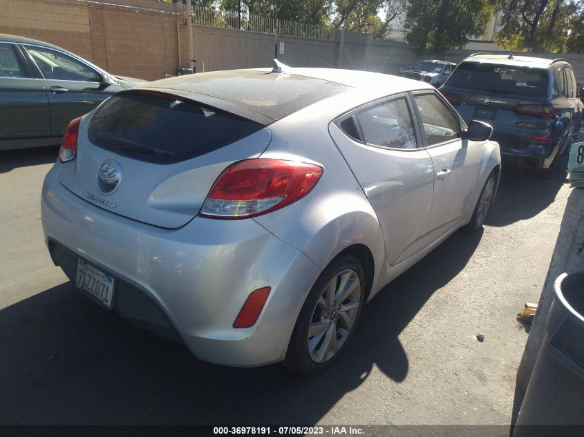 2016 HYUNDAI VELOSTER - KMHTC6AD1GU288165