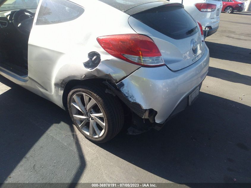 2016 HYUNDAI VELOSTER - KMHTC6AD1GU288165