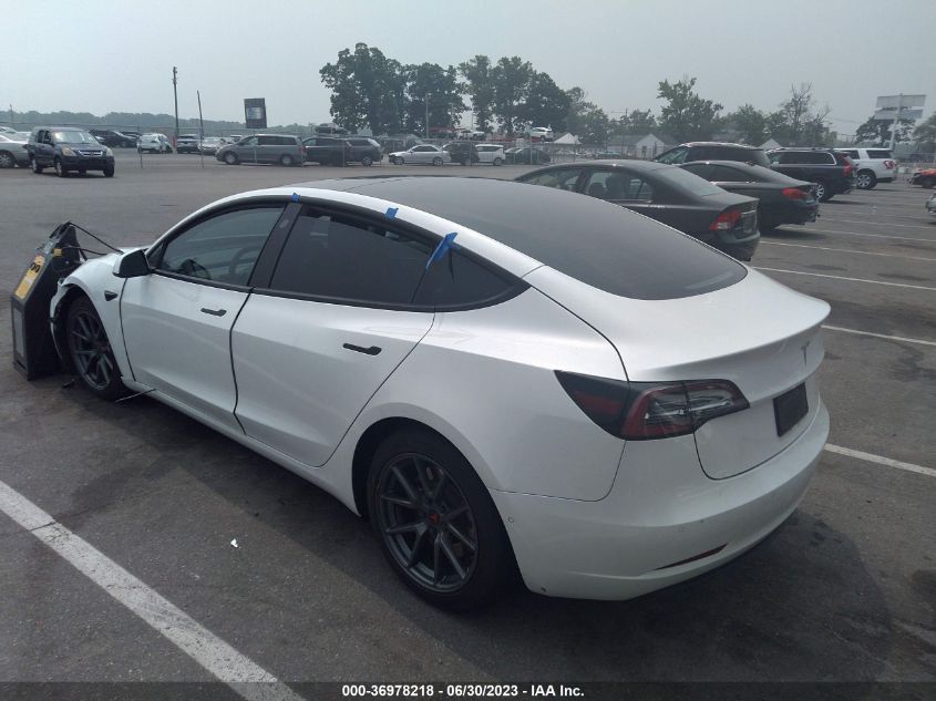 2021 TESLA MODEL 3 STANDARD RANGE PLUS - 5YJ3E1EA1MF083418