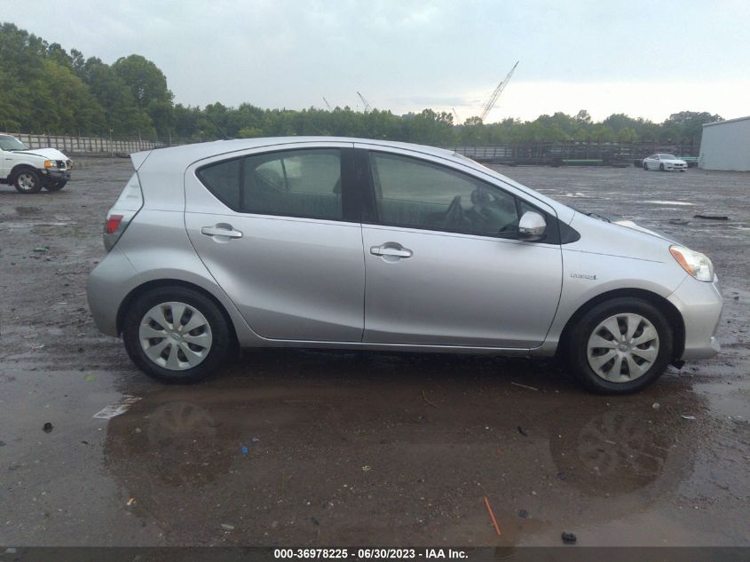 2013 TOYOTA PRIUS C ONE/TWO/THREE/FOUR - JTDKDTB30D1552328