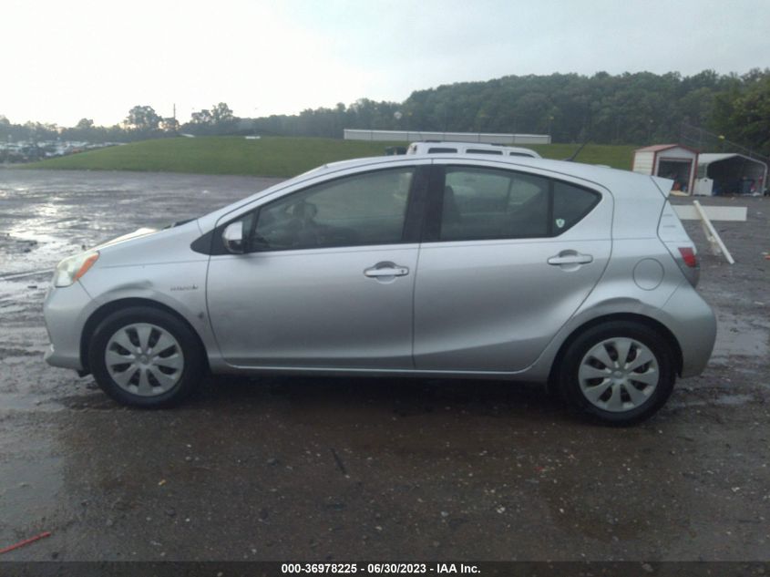 2013 TOYOTA PRIUS C ONE/TWO/THREE/FOUR - JTDKDTB30D1552328