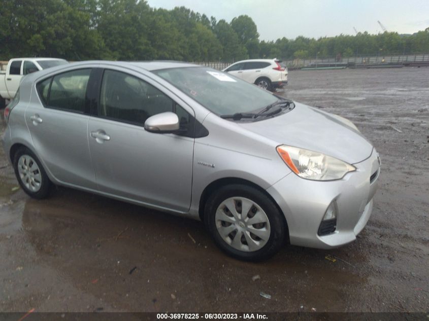 2013 TOYOTA PRIUS C ONE/TWO/THREE/FOUR - JTDKDTB30D1552328