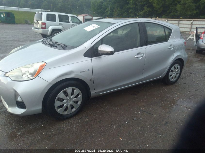 2013 TOYOTA PRIUS C ONE/TWO/THREE/FOUR - JTDKDTB30D1552328